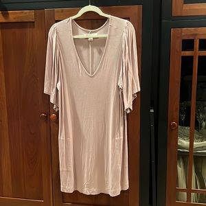 FreePeople Beach line casual dress with pockets.